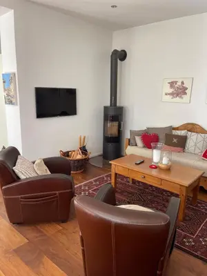 TV/Unterhaltungsangebot in der Unterkunft Alpine City Suite
