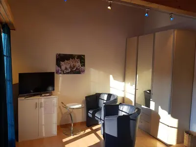 TV/Unterhaltungsangebot in der Unterkunft Oeystrasse 10a