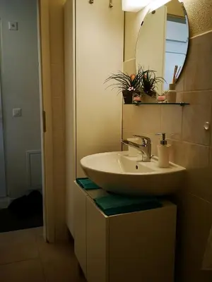 Ein Badezimmer in der Unterkunft Petit Paradisli