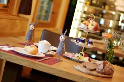 Essen im Hotel oder in der Nähe