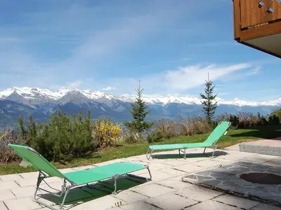 Naturlandschaft in der Nähe des Chalets