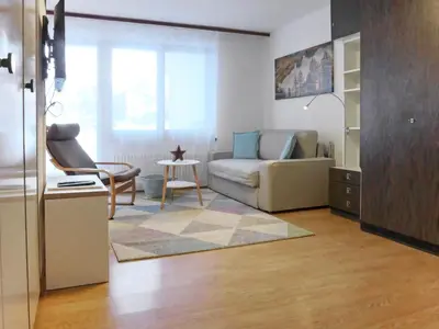 Ein Sitzbereich in der Unterkunft Apartment Imperial-1 by Interhome
