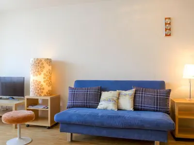 Ein Sitzbereich in der Unterkunft Apartment Beaulieu-2 by Interhome