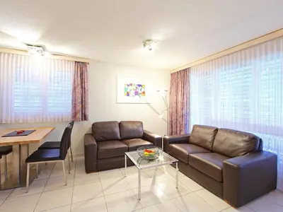 Ein Sitzbereich in der Unterkunft Apartment Roger-2 by Interhome