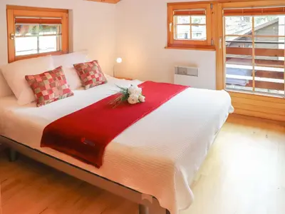 Ein Bett oder Betten in einem Zimmer der Unterkunft Holiday Home Gädi by Interhome