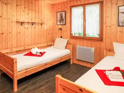 Ein Bett oder Betten in einem Zimmer der Unterkunft Chalet Chalet Picardie by Interhome