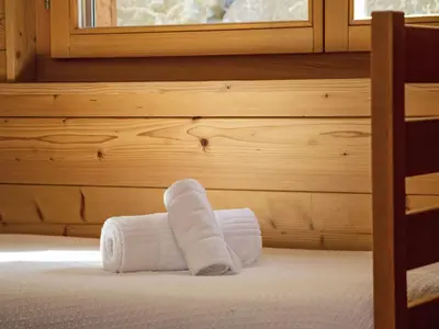 Ein Bett oder Betten in einem Zimmer der Unterkunft Apartment Grands Ducs 101G by Interhome