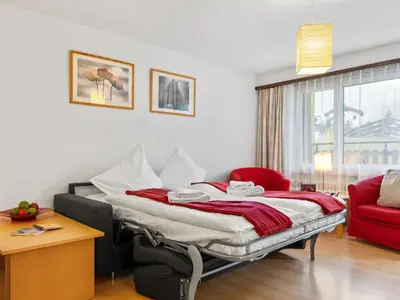 Ein Bett oder Betten in einem Zimmer der Unterkunft Apartment Silence-1 by Interhome