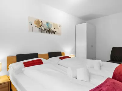 Ein Bett oder Betten in einem Zimmer der Unterkunft Apartment Silence-2 by Interhome