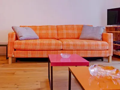 Ein Sitzbereich in der Unterkunft Apartment Viscaria-2 by Interhome