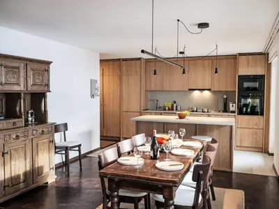 Küche/Küchenzeile in der Unterkunft Apartment Center by Interhome