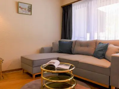 Ein Sitzbereich in der Unterkunft Apartment Milihaus A by Interhome