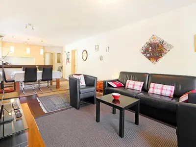 Ein Sitzbereich in der Unterkunft Apartment Roc by Interhome