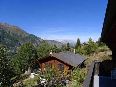 Naturlandschaft in der Nähe des Chalets
