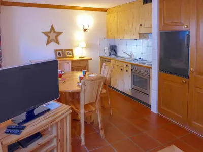 Küche/Küchenzeile in der Unterkunft Apartment Résidence Christina Apt- 305 by Interhome