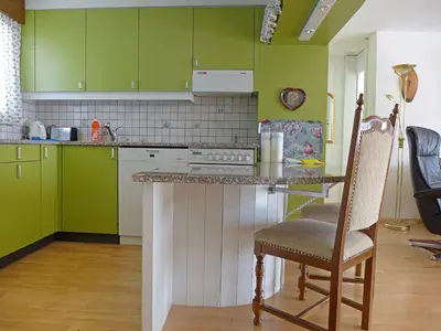 Küche/Küchenzeile in der Unterkunft Apartment Rustica Apt- M by Interhome