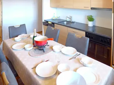 Küche/Küchenzeile in der Unterkunft Apartment Victoria C 8 by Interhome