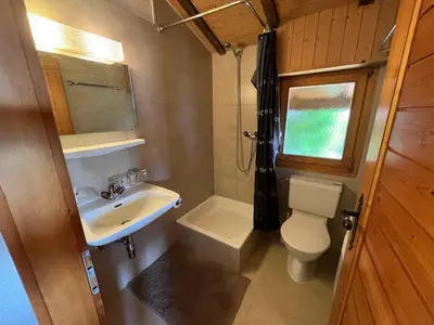 Ein Badezimmer in der Unterkunft Chalet Moulinettes 8 by Interhome