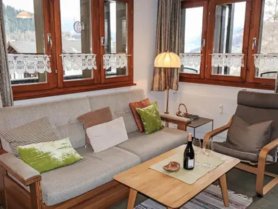 Ein Sitzbereich in der Unterkunft Apartment Aragon M86 by Interhome