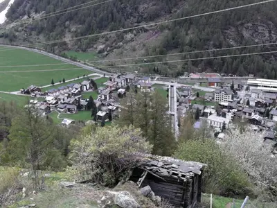 Naturlandschaft in der Nähe der Ferienwohnung