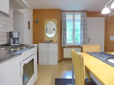Küche/Küchenzeile in der Unterkunft Apartment Rösli by Interhome