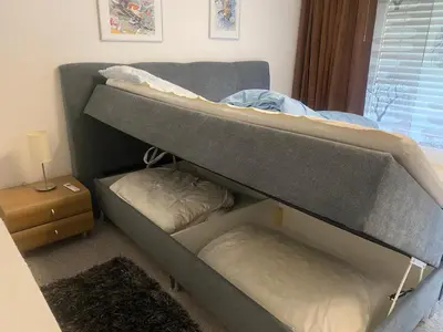 Ein Bett oder Betten in einem Zimmer der Unterkunft Lärchenwald 1804