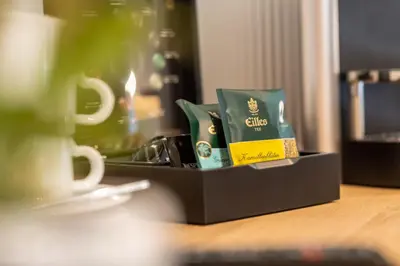 Kaffee-/Teezubehör in der Unterkunft Hotel Heimatlodge