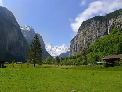 Naturlandschaft in der Nähe der Ferienwohnung
