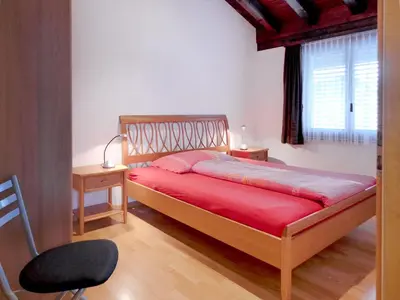 Ein Bett oder Betten in einem Zimmer der Unterkunft Apartment von Allmen by Interhome