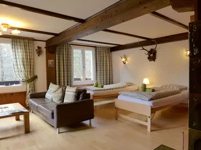 Ein Bett oder Betten in einem Zimmer der Unterkunft Apartment Stocki by Interhome