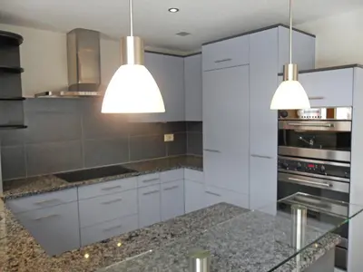 Küche/Küchenzeile in der Unterkunft Apartment ufem Stutz by Interhome