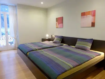 Ein Bett oder Betten in einem Zimmer der Unterkunft Apartment Elegance by Interhome