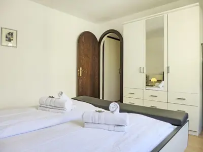 Ein Bett oder Betten in einem Zimmer der Unterkunft Apartment Harder by Interhome