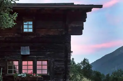 Naturlandschaft in der Nähe der Ferienwohnung
