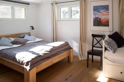 Grundriss der Unterkunft 3-Schlafzimmer Chalet Eichhorn****, Saas Fee 1800m