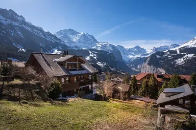 Naturlandschaft in der Nähe der Ferienwohnung