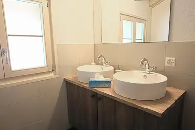 Ein Badezimmer in der Unterkunft B&B Panorama