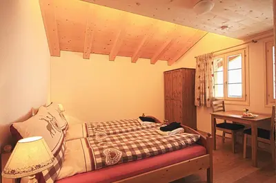 Ein Bett oder Betten in einem Zimmer der Unterkunft B&B Panorama