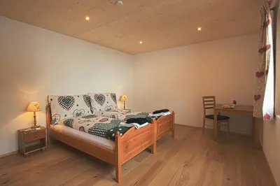 Ein Bett oder Betten in einem Zimmer der Unterkunft B&B Panorama