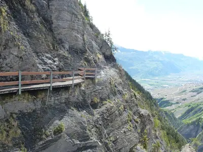 Naturlandschaft in der Nähe des Bed & Breakfasts