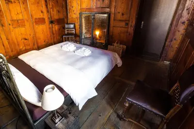 Ein Bett oder Betten in einem Zimmer der Unterkunft La Grande Maison