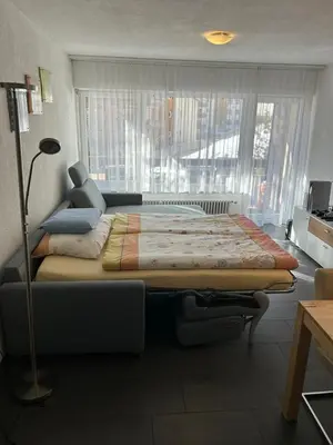 Ein Bett oder Betten in einem Zimmer der Unterkunft Ferienwohnung Zayetta Ice Cube Nr. 11