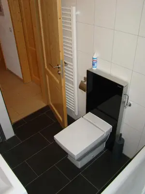 Ein Badezimmer in der Unterkunft Chalet Sandrine