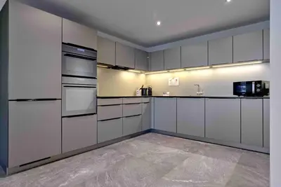 Küche/Küchenzeile in der Unterkunft Apartment JungfrauCenter Roteflue - GRIWA RENT