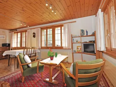 TV/Unterhaltungsangebot in der Unterkunft Apartment Chalet Bodenweg by Interhome