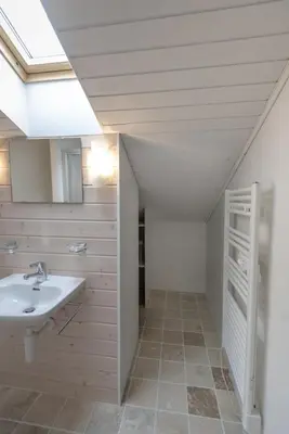 Ein Badezimmer in der Unterkunft Panorama 59