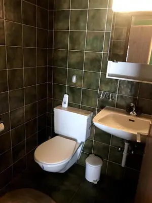 Ein Badezimmer in der Unterkunft Haus Opal,Dachwohnung Nr.30