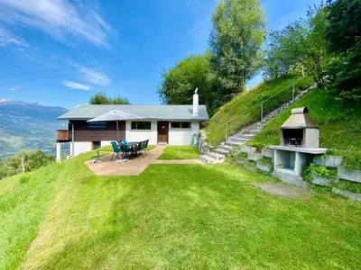 Naturlandschaft in der Nähe des Chalets