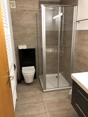 Ein Badezimmer in der Unterkunft Wohnung Gstein C4