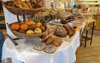 Essen in der Pension oder in der Nähe
